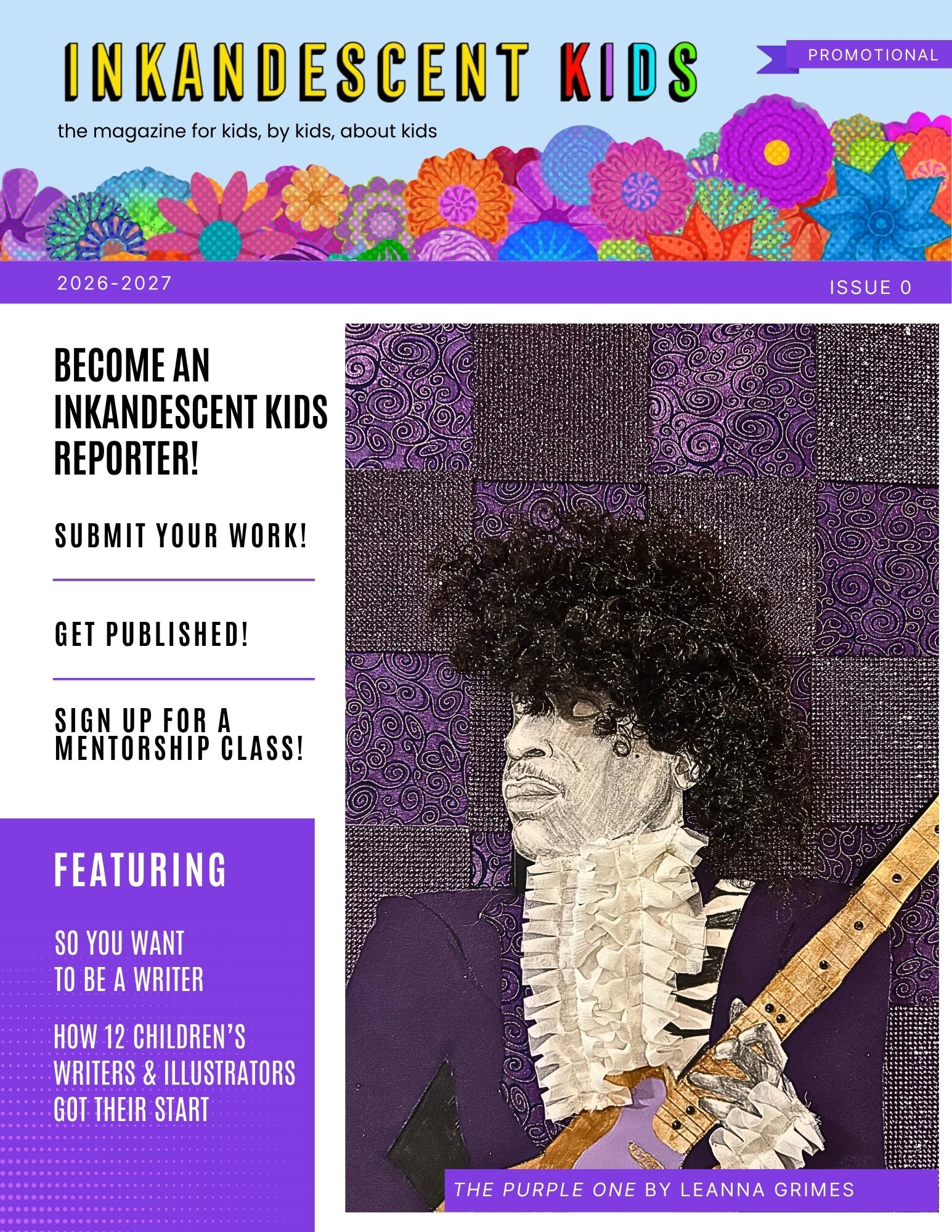 1-Year Inkandescent Kids Magazine Subscription